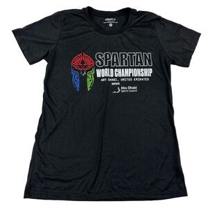 Craft SPARTAN World Championship Abu Dhabi United Emirates Black S/S T-Shirt M